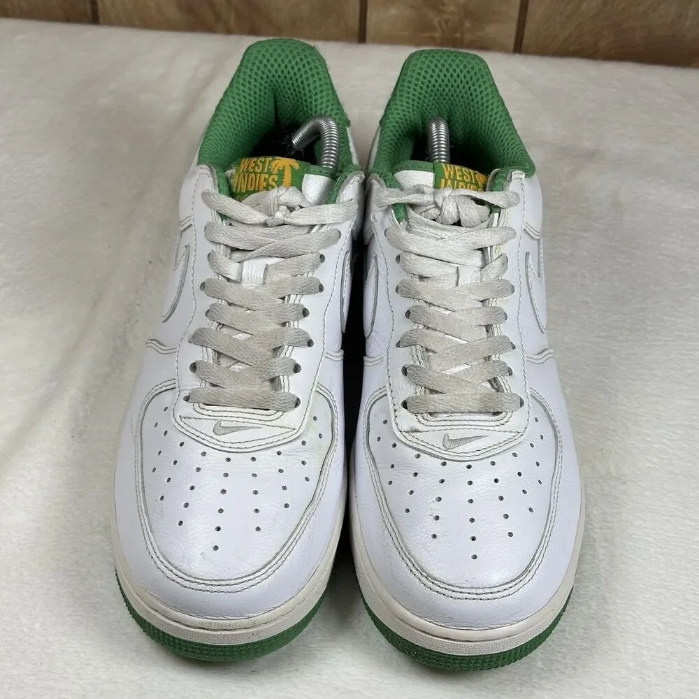 Nike Air Force 1 Low West Indies‎ White Green 2022 DX1156-100 Men’s Size 10